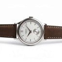 Pánske automatické hodinky Farasute Elegantné s malou vteřinovkou Vodoodolné 5 bar Priemer 39 mm Nerezová oceľ Safírové sklo Kožený 4