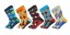 Pánské barevné ponožky - 5 párů 1