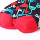 Pánské barevné ponožky Bavlna spandex 9