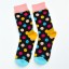 Pánske bavlnené ponožky s bodkami 4