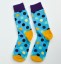 Pánske bavlnené ponožky s bodkami 10