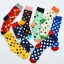 Pánské bavlněné ponožky s puntíky 1