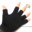 Pánské bezprsté rukavice černé A1 1