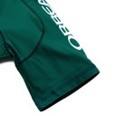 Pánské černo-zelené cyklistické kraťasy s laclem, odolné proti potu, polyester a elastan, pro cyklistiku, sport a aktivity 4