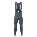 Pánské cyklistické kalhoty s laclem dlouhé elastické prodyšné polyester elastan lycra pro silniční i rekreační cyklistiku 3