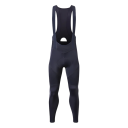 Pánské cyklistické kalhoty s laclem dlouhé elastické prodyšné polyester elastan lycra pro silniční i rekreační cyklistiku 1