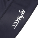 Pánské cyklistické kalhoty s laclem dlouhé elastické prodyšné polyester elastan lycra pro silniční i rekreační cyklistiku 5