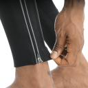 Pánské cyklistické kalhoty s laclem dlouhé provedení lycra polyester ergonomický střih pro silniční i rekreační cyklistiku 3