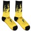Pánské dlouhé ponožky s plameny 2