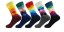 Pánske farebné ponožky - 5 párov 11