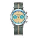 Pánské hodinky Chronograf s datem Vodotěsné 100 m Pouzdro 38 mm Nerezová ocel 316L Svítící indexy BGW9 Na každodenní nošení i plavání 1