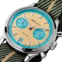 Pánské hodinky Chronograf s datem Vodotěsné 100 m Pouzdro 38 mm Nerezová ocel 316L Svítící indexy BGW9 Na každodenní nošení i plavání 2