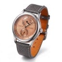 Pánske hodinky Farasute Regulateur Luxusné s ručným nátahom a gilošovaným ciferníkom Vodoodolné 5 bar Priemer 39 mm Oceľ 316L 8