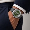 Pánské hodinky Farasute Regulateur Luxusní s ručním nátahem a gilošovaným ciferníkem Voděodolné 5 bar Průměr 39 mm Ocel 316L Kožený řemínek 4