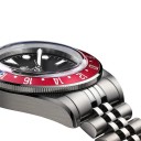 Pánske hodinky GMT s dátumom Vodotesné 200 m Svietiace indexy BGW9 Puzdro 39 mm Nerezová oceľ 316L Minerálne sklo Na plávanie a potápanie 5