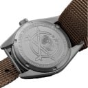 Pánske hodinky s arabskými číslicami Nylonový pásik Vodotesné 100 m Pouzdro 36 mm Pieskovaná nerezová oceľ 316L Na každý deň aj plávanie 5