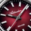 Pánské hodinky s drážkovanou lunetou Safírové sklo Vodotěsné 100 m Pouzdro 36 mm Nerezová ocel 316L Ocelový náramek Na každý den i plavání 3