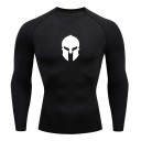 Pánské kompresní tričko F1806 Polyester spandex 2