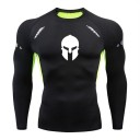 Pánské kompresní tričko F1806 Polyester spandex 7