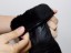 Pánské kožené rukavice s kožíškem - Černé 4