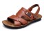 Pánske kožené sandále Sam 13
