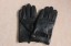 Pánské kožené volnočasové rukavice - Černé 5