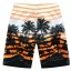 Pánske plážové šortky s palmami J2762 1
