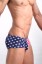 Pánske sexy boxerky - Vlajka USA 2