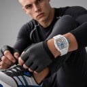 Pánské sportovní quartz hodinky ONOLA Skeleton s datem a svítícími ručkami Voděodolné 30 m Pouzdro 45 x 51 mm Silikonový řemínek Na sport 6