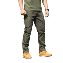 Pánske taktické nohavice Slim Fit Maskovací strih Vodeodolné nohavice Priedušné tréningové nohavice Outdoor športové oblečenie 5