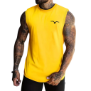 Pánské tílko jednobarevné s kulatým výstřihem O Potisk letícího ptáka Polyester Lehký letní top na sport volný čas 8