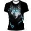 Pánské tričko s potiskem vlka T2081 14