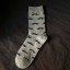 Pánske vtipné ponožky s fúzy 6