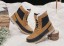 Pánske vysoké zimné topánky s kožúškom J1536 1