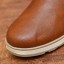 Pánske zimné kožené topánky s kožúškom J2211 5