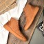 Pánské zimní kožené boty na šněrování J1544 20