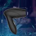 Pánsky automatizovaný masturbátor so saním a vibráciami v tvare fénu 16x12x6,5 cm diskrétne balenie 4