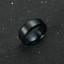 Pánský černý titanový prsten 1