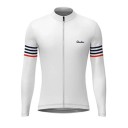 Pánský cyklistický dres s dlouhým rukávem na zip pro cyklistiku, sport a volnočasové aktivity 6