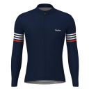 Pánský cyklistický dres s dlouhým rukávem na zip pro cyklistiku, sport a volnočasové aktivity 4