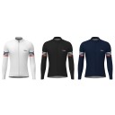 Pánský cyklistický dres s dlouhým rukávem na zip pro cyklistiku, sport a volnočasové aktivity 1
