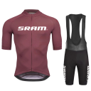 Pánský cyklistický set dres s krátkým rukávem a kraťasy s laclem sportovní cyklo souprava na kolo pro cyklistiku sport a trénink 6