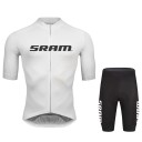 Pánský cyklistický set dres s krátkým rukávem a kraťasy sportovní cyklo souprava na kolo sport a trénink 6