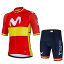 Pánský cyklistický set – dres s krátkým rukávem na zip a kraťasy, prodyšný a rychleschnoucí, pro cyklistiku, sport a aktivity 1