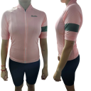 Pánsky cyklistický set Dres s krátkym rukávom a celým zipom Laclové kraťasy s vycpávkou Pružný materiál 80% polyester a 20% spandex Na kolo 7