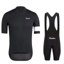 Pánsky cyklistický set – dres s krátkym rukávom na zips a kraťasy s laclom, polyester a elastan, na cyklistiku, šport a aktivity 2