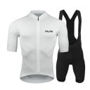 Pánsky cyklistický set RAUDAX dres a laclové kraťasy Krátky rukáv Zip Zadné kapsy Priedušný materiál Lycra spandex a polyester Na bicykel 3