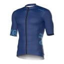 Pánský cyklistický sportovní dres s krátkým rukávem na zip se 3 zadními kapsami pro cyklistiku, sport a venkovní aktivity 3