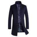 Pánský dlouhý elegantní kabát J977 9