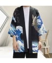 Pansky kimono cardigan z nadrukiem 2